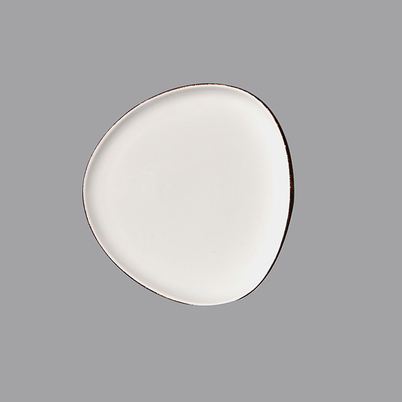 dinner plate set durable strong triangle plate