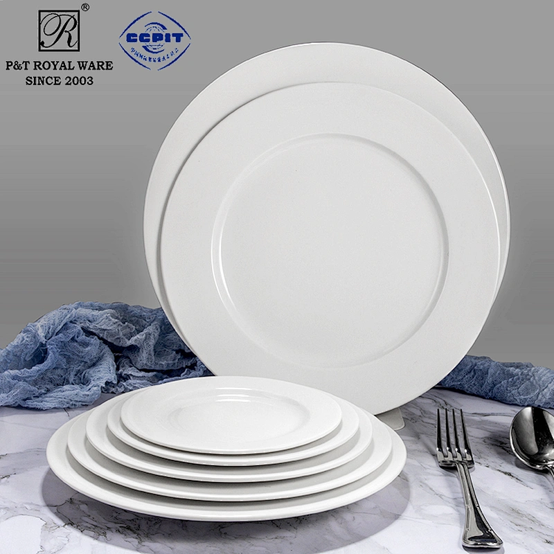 Strong Service Chinese Dishes Dinnerware Set Plate, Custom Porcelain Plate Factory