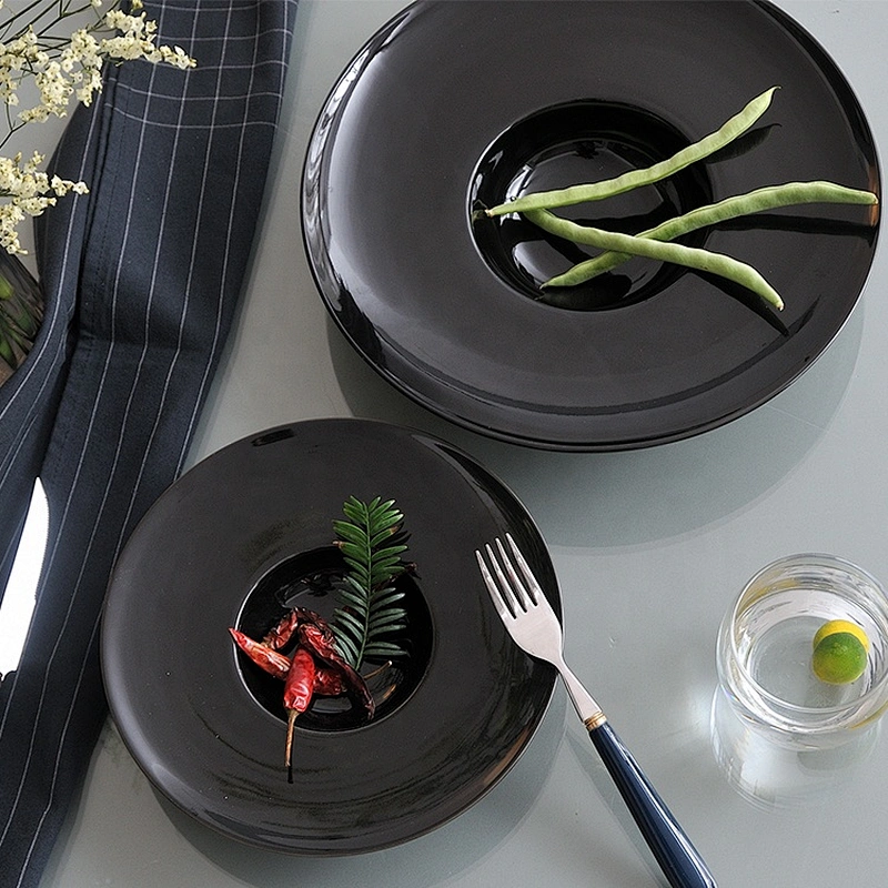 Custom cheap Ceramic Plates Dishes , Wholesale Ceramic Porcelain Dishes