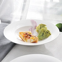 Chaozhou Net Pattern Fashion Fancy Dinnerware Restaurant Wedding Ceramic Pasta Bowl