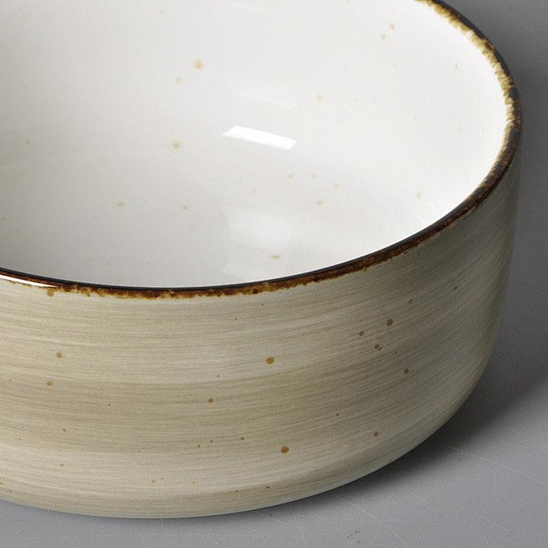 P&T hotel restaurant wholesale high temperature porcelain glaze soup bowl,hotel edge bowl,round deep bowl