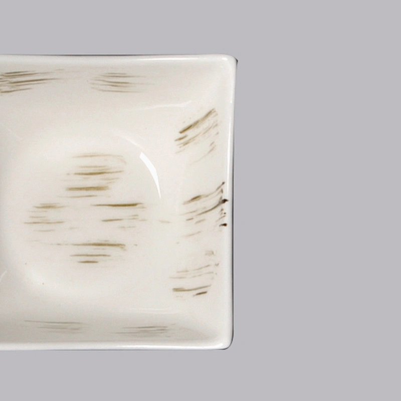 Chinaware New Dishwasher Safe Vintage Porcelain Ceramic Square Bowl