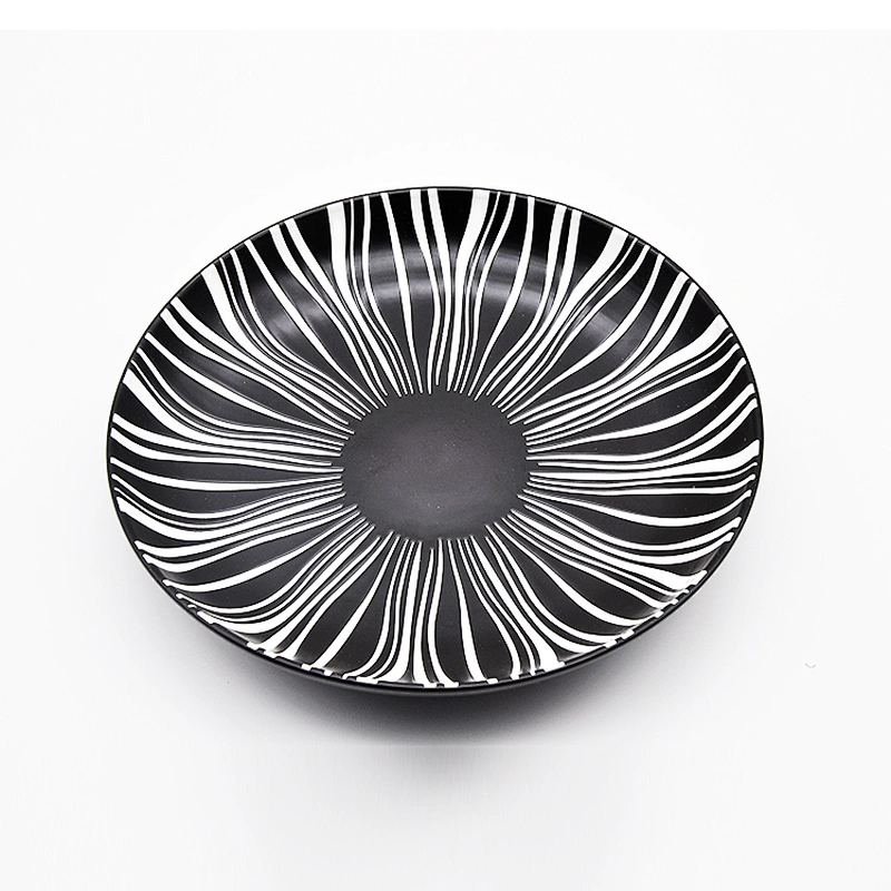 wholesale dinnerware China supplier colorful Mediterranean style dinner ceramic plate set dinnerware