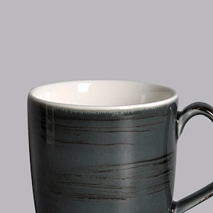 supplier wholesale hotel restaurant black porcelain ceramic mug