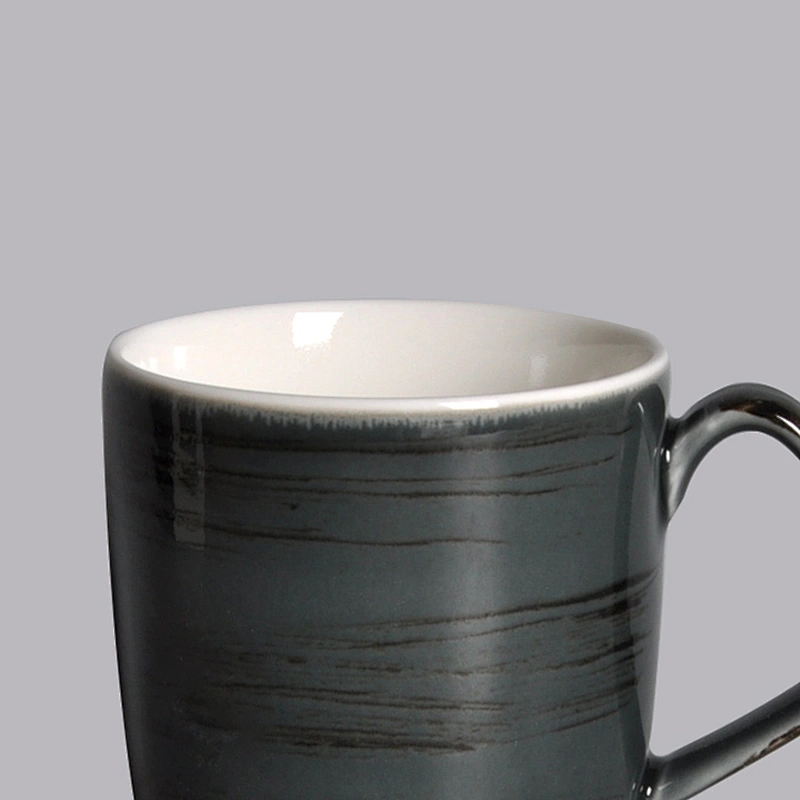 supplier wholesale hotel restaurant black porcelain ceramic mug