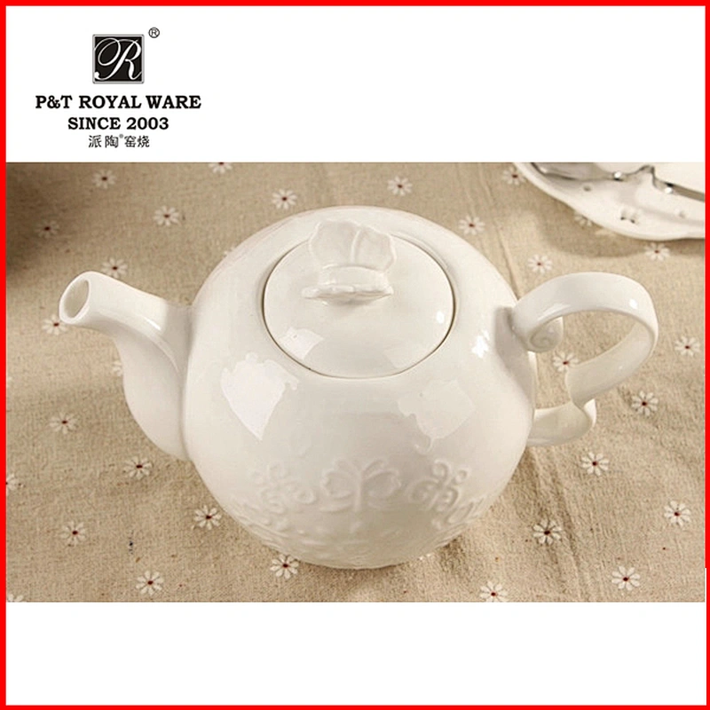Alibaba china supplier ceramic tea pot set,cheap tea pot ceramic,stoneware restaurant tea pot