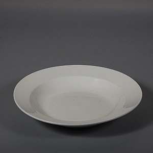 wholesale hotel restaurant porcelain deep plate bowl ceramic western food round serving plate