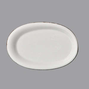 wholesale Catering Hotel Buffet Hall Restaurant white ceramic fish plate