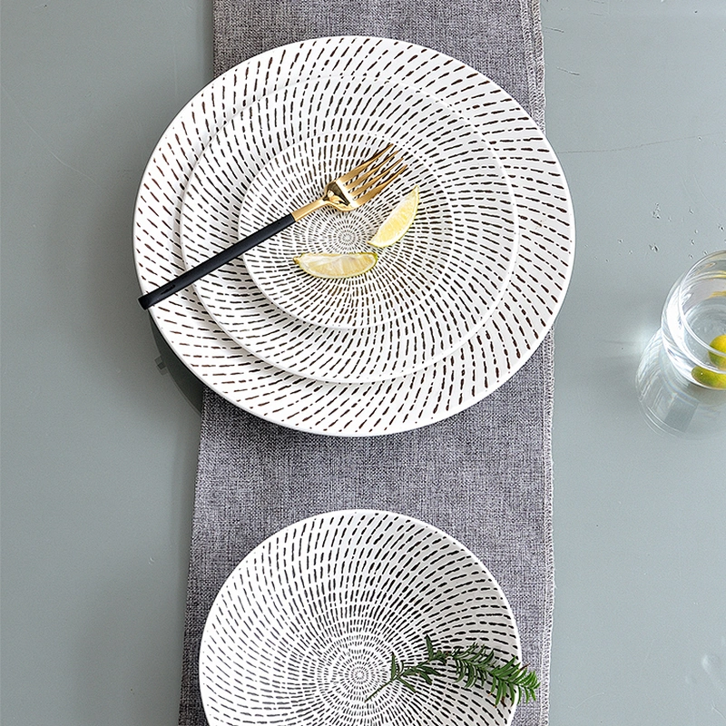 Wholesale Glaze Porcelain Ceramic Plates