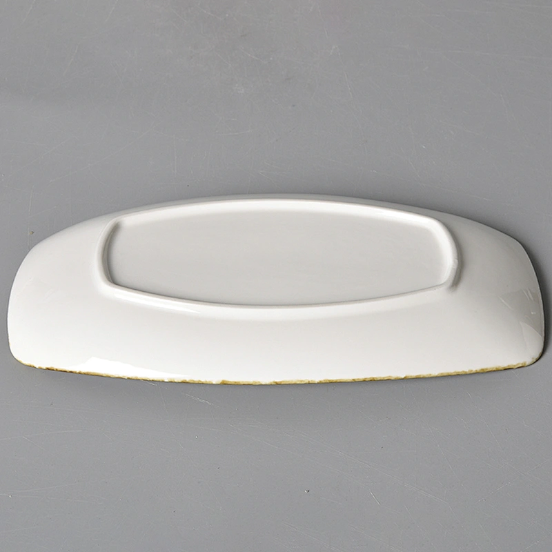 P&T hotel supplies porcelain unique design fine porcelain plates sets dinnerware ceramic,ceramic plate for wedding party