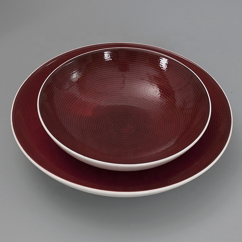 P&T Royal Ware Manufacturer Custom Ceramic Vibrant Coloured Ceramic Bowls Porcelain Bowls