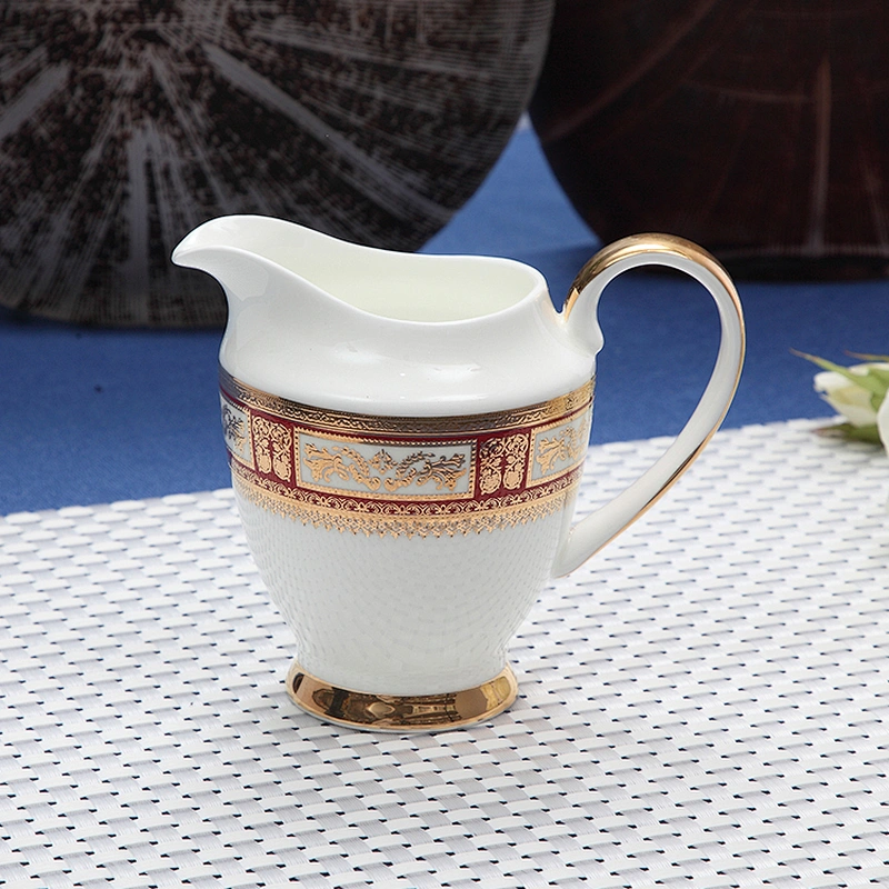 P&T Royal Porcelain table Ware colorful decal ceramic teapots bone china coffee pots dinner set porcelain teapots