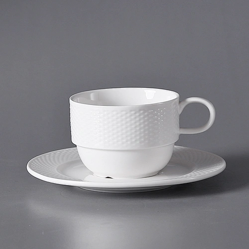Porcelain Arabic Coffee Cup and Tea Cup For Coffee Shop High Tea Use