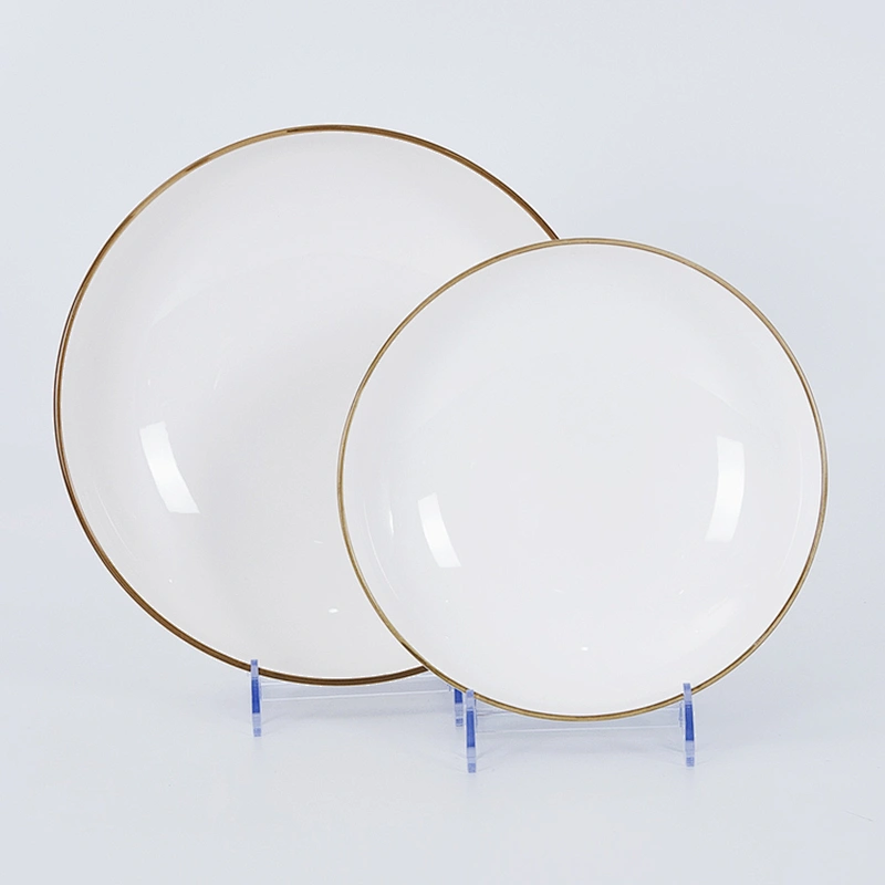 Hotel Cracking Glaze Salad Bowl, Chaozhou Good Quality In Stock Handmade Stoneware Soup Bowl