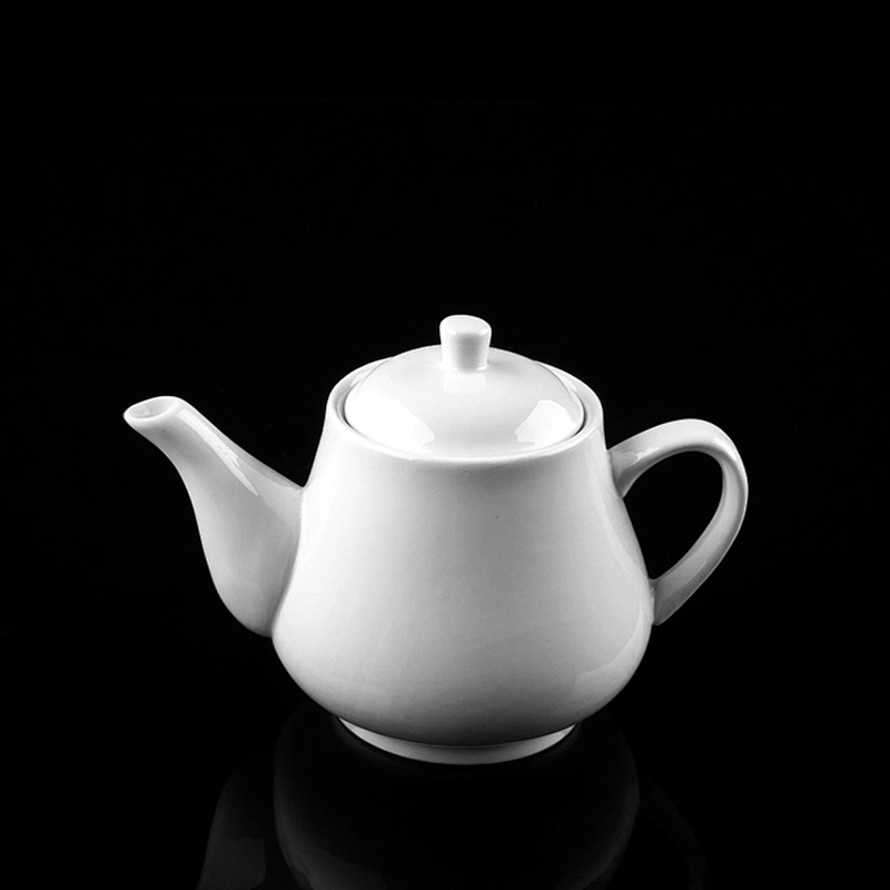 P&T Royal Ware White Ceramic Teapots 750ml/500ml Porcelain Coffee Pots