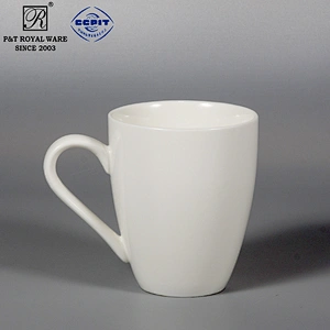 manufacturer wholesale white restaurnat tea coffee ceramic mug