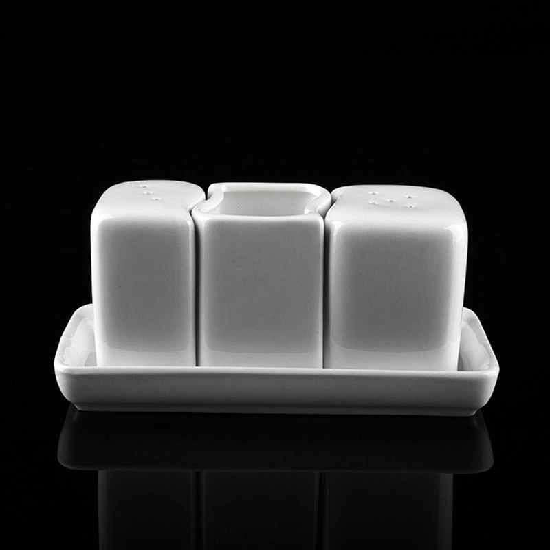 P&T Royal Ware Ceramic Porcelain Salt and Pepper Shaker for Restaurants