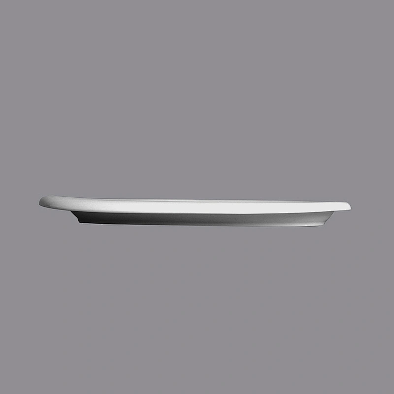 wholesale white oval porcelain restaurant kitchen ceramic dinner plate sets hotel stoneware dinner plates