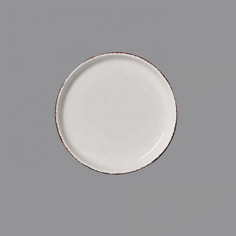 wholesale round used hotel plates sets dinnerware crockery porcelain colour restaurant plates