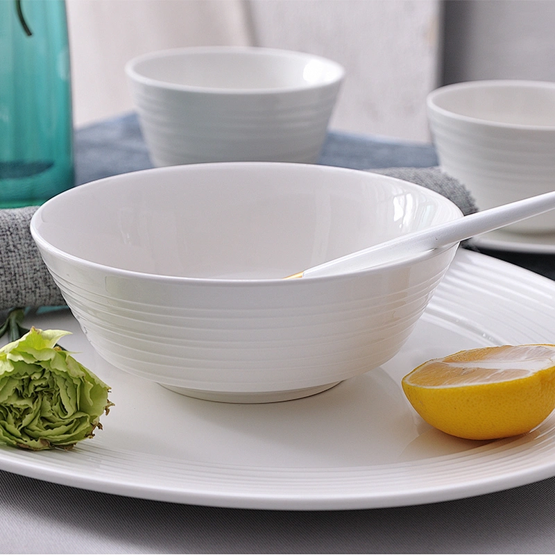 manufacturer dinner set porcelain hotel restaurant banquet white dinnerware ceramic dinnerware set