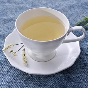 P&T Royal Ware White Bone China Ceramic Tea Cup and Saucer