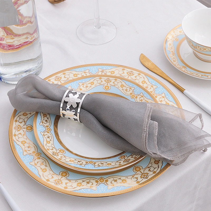 wholesale popular design porcelain dinner set Eco-Friendly fine bone china dinner set