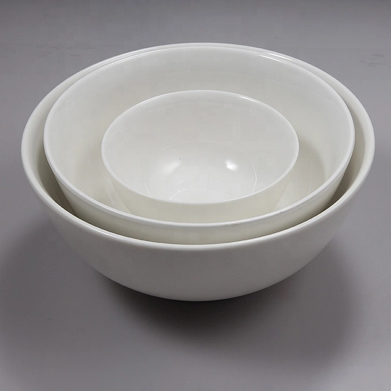 P&T Royal Ware factory custom white round hotel restaurant crokery ceramic dessert bowls