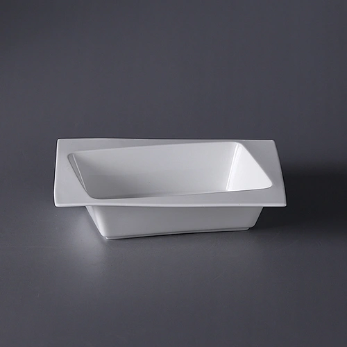 Wholesale bone china Ceramic fruit bowl Eco-Friendly 9 Inch Porcelain Salad Bowl