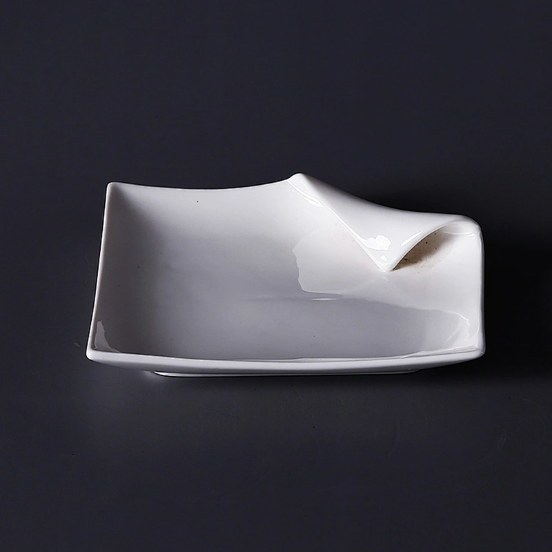 Royal Ware Round White Porcelain Catering Plates Ceramic Dinner Plates Sets Dinnerware for Restaurant