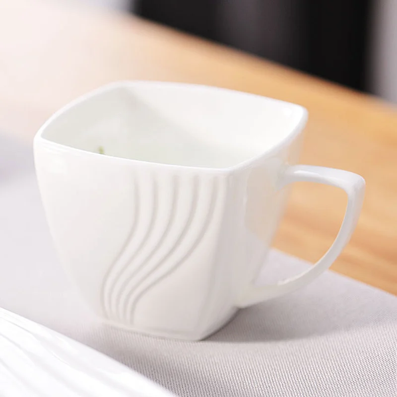 Wholesale Quality Restaurant Drinkware Coffee Cup Bone China Ceramic Tea Cup