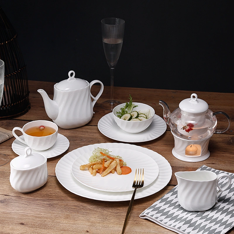 P&T Royal Ware , Porcelain cups with handle , White ceramics cup for coffee