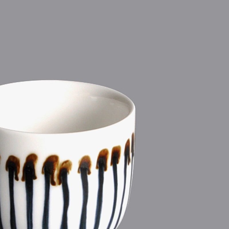 wholesale japanese hotel restaurant small porcelain ceramic tea cups without handle
