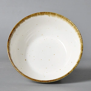 P&T Restaurant ceramic round bowl,unique design fine porcelain rice bowl,soup bowl ceramic porcelain