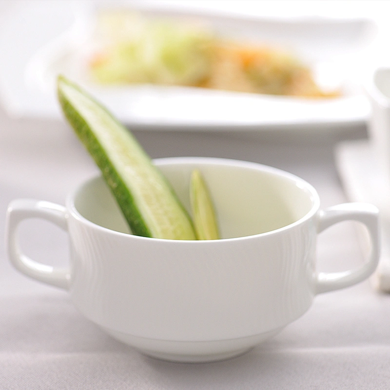 Wholesale soup cups, Ceramics dessert saucer, Pumpkin soup cups
