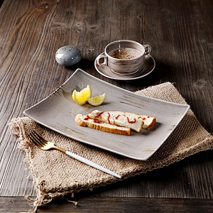 wholesale hotel restaurant personalized round glazed grey ceramic porcelain salt pepper shaker