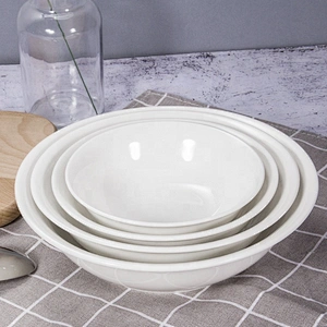 wholesale oem bulk nordic 6 inch microwave safe salad soup ceramic bowl