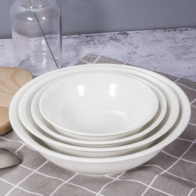 wholesale oem bulk nordic 6 inch microwave safe salad soup ceramic bowl