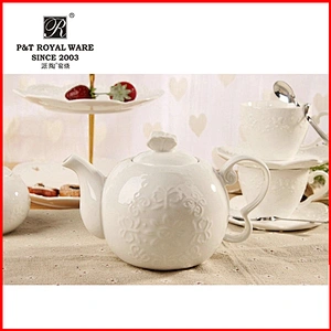 Alibaba china supplier ceramic tea pot set,cheap tea pot ceramic,stoneware restaurant tea pot