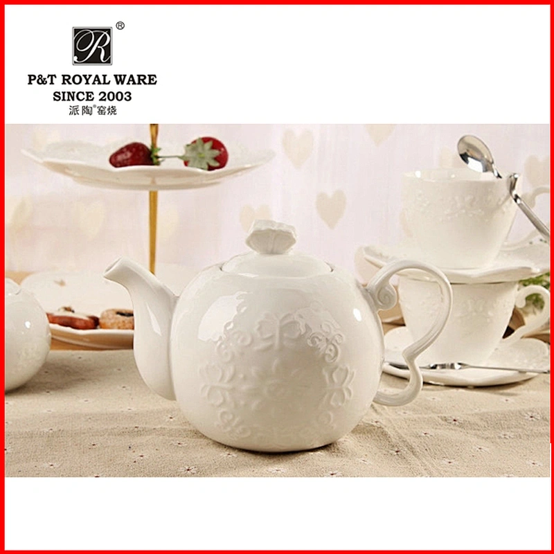 Alibaba china supplier ceramic tea pot set,cheap tea pot ceramic,stoneware restaurant tea pot