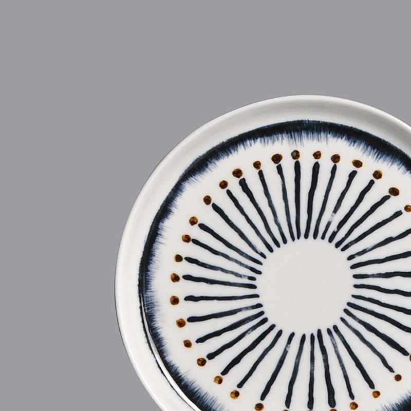 P&T Royal Ware manufacturers round crockery white color europe ceramic plates for restaurant horeca