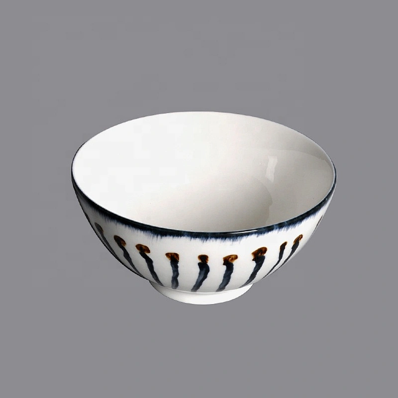 wholesale 8 inch Cereal bowl Japanese style porcelain ceramic pasta soup bowl