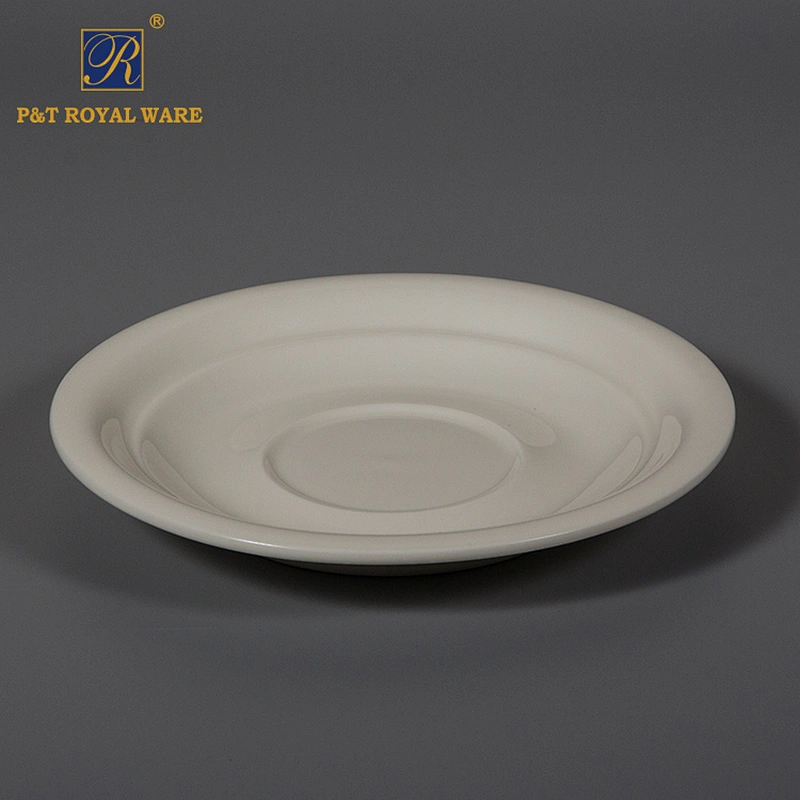 wholesale ceramic porcelain round tea cup saucer set for home & hotel restaurant