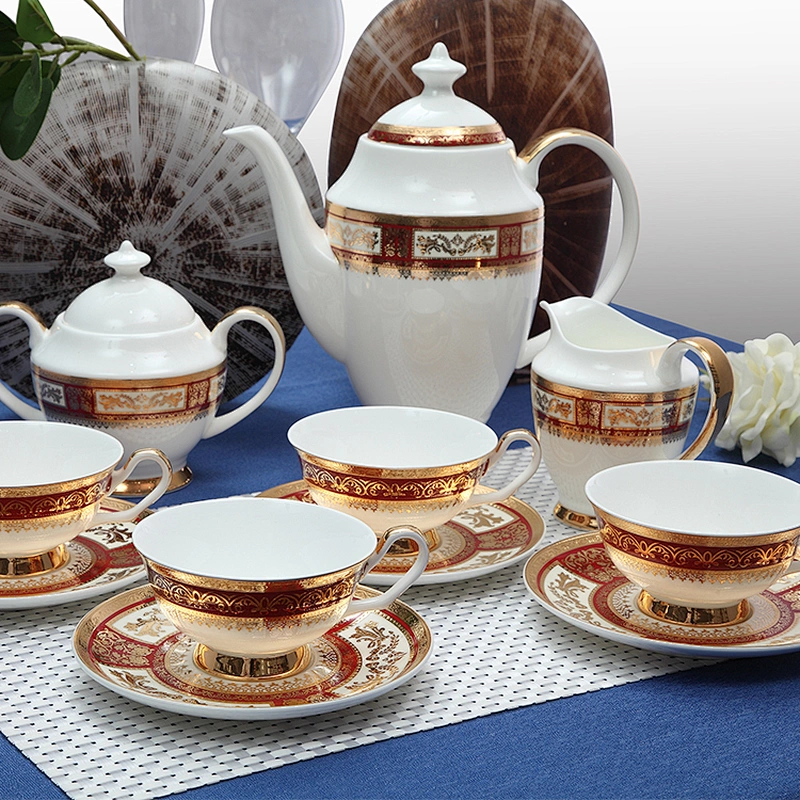 Hot sale fashion dinner set fine bone china dinner set 47 pcs ceramic dinner set