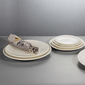 wholesale banquet buffet hall hotel porcelain ceramic dinner cup plate set