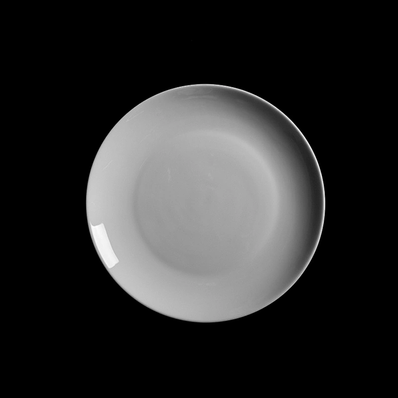 7 inch round ceramic porcelain plate dinnerware