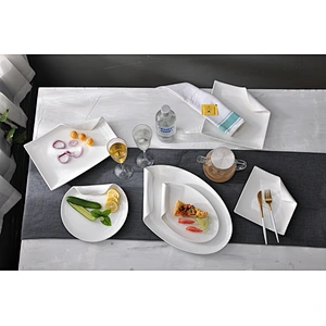 Chaozhou Porcelain Catering Restaurant Hotel Custom White Round Dinner Plates for Banquet