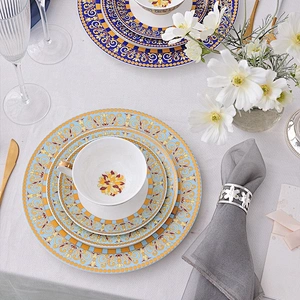 high quality ceramic dinner set new design porcelain dinnerware set