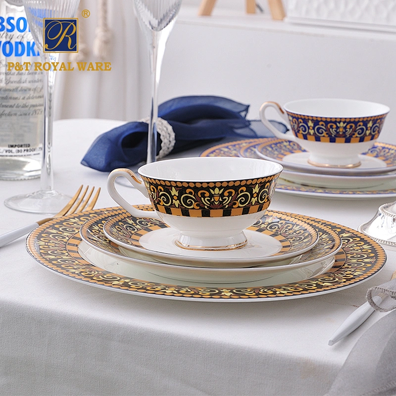 New Design Bone China Dinner Sets for Wedding Party