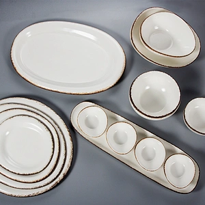 wholesale round used hotel plates sets dinnerware crockery porcelain colour restaurant plates