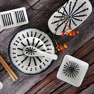 wholesale custom ceramic porcelain oval boat shape ramen cereal bowl for Restaurant